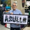 Cuadro Abuelos Collage Letras/Fotos