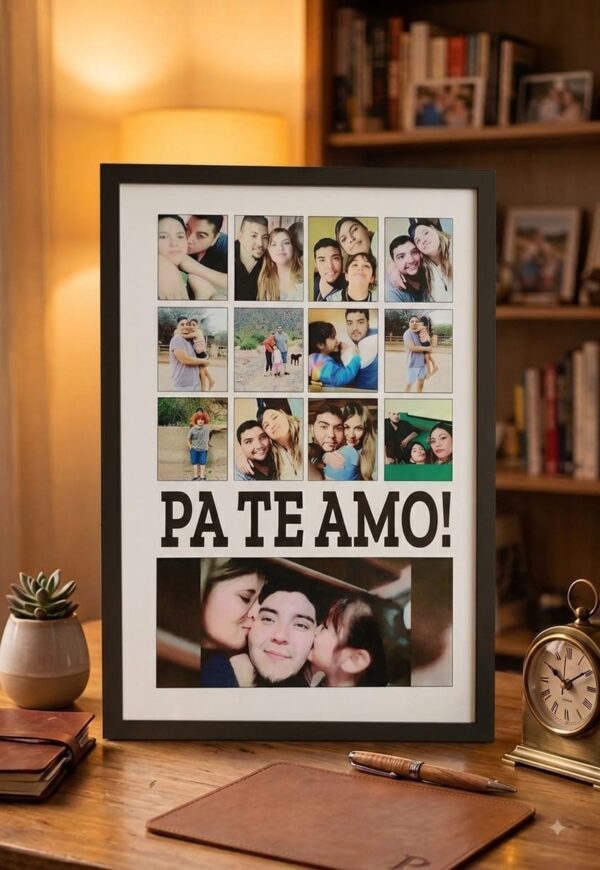 Cuadro Mosaico Pa Te Amo