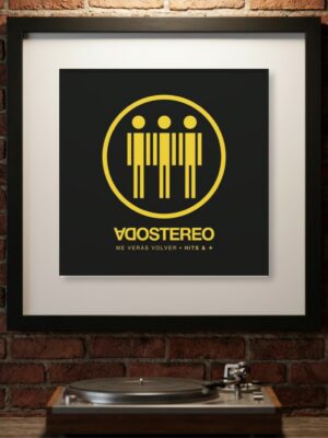 Cuadro Me Verás Volver - Soda Stereo