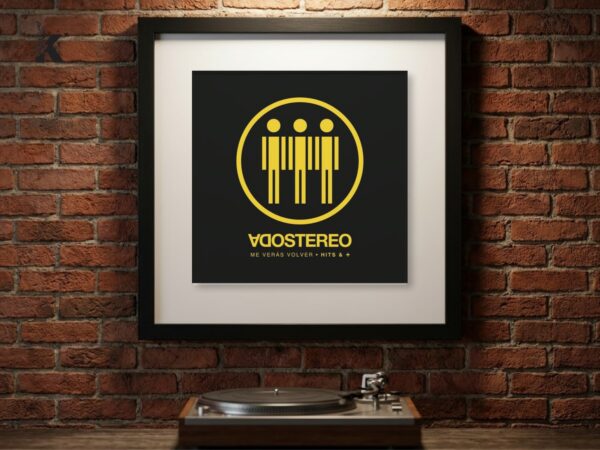 Cuadro Me Verás Volver - Soda Stereo