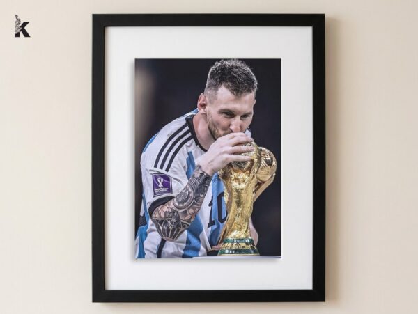 Cuadro Messi Copa del Mundo