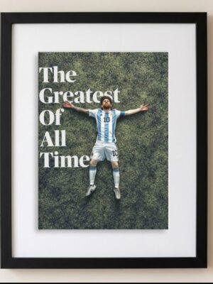 Cuadro MESSI GOAT