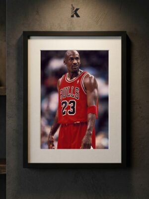 Cuadro Michael Jordan Bulls Perfil