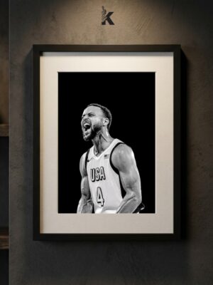 Cuadro Stephen Curry Selección USA