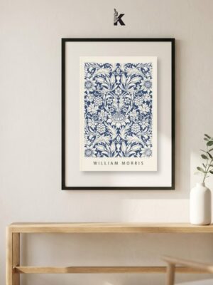 Cuadro William Morris Azul