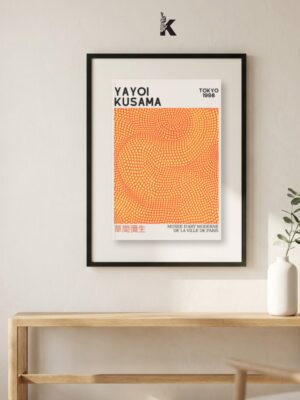 Cuadro Yayoi Kusama Lunares